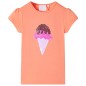 Kinder-T-Shirt Neonorange 116 Kinder-T-Shirt Neonorange 116