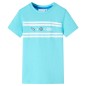 Kinder-T-Shirt Aquablau 104 Kinder-T-Shirt Aquablau 104