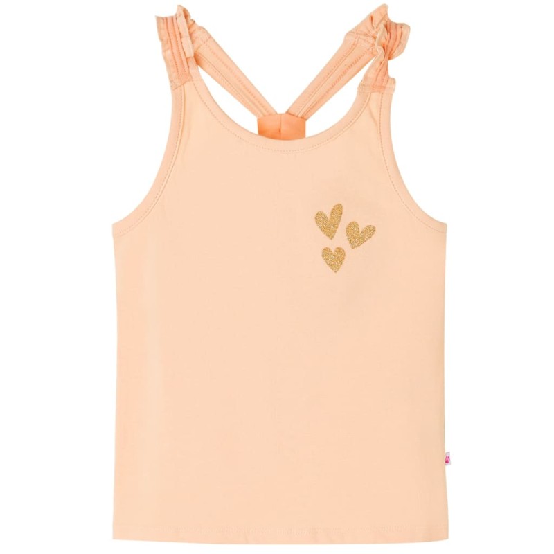 Kinder-Tanktop Hellorange 104 Kinder-Tanktop Hellorange 104