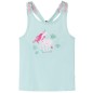 Kinder-Tanktop Helles Minzgrün 128 Kinder-Tanktop Helles Minzgrün 128