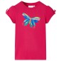 Kinder-T-Shirt Knallrosa 128 Kinder-T-Shirt Knallrosa 128