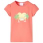 Kinder-T-Shirt Korallenrosa 140 Kinder-T-Shirt Korallenrosa 140