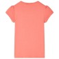 Kinder-T-Shirt Korallenrosa 116 Kinder-T-Shirt Korallenrosa 116