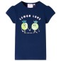 Kinder-T-Shirt Marineblau 104 Kinder-T-Shirt Marineblau 104