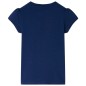 Kinder-T-Shirt Marineblau 128 Kinder-T-Shirt Marineblau 128