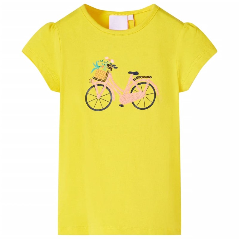 Kinder-T-Shirt Gelb 140 Kinder-T-Shirt Gelb 140