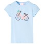 Kinder-T-Shirt Hellblau 128 Kinder-T-Shirt Hellblau 128