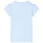 Kinder-T-Shirt Hellblau 128 Kinder-T-Shirt Hellblau 128