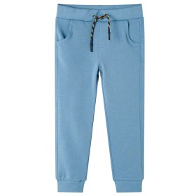 Kinder-Trainingshose Mittelblau 140