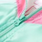 Kinder-Kapuzenjacke mit Reißverschluss Mehrfarbig 128 Kinder-Kapuzenjacke mit Reißverschluss Mehrfarbig 128