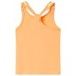 Kinder-Tanktop Hellorange 128 Kinder-Tanktop Hellorange 128
