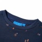 Kinder-Sweatshirt Marineblau Melange 116 Kinder-Sweatshirt Marineblau Melange 116