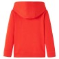 Kinder-Kapuzenpullover Rot 104 Kinder-Kapuzenpullover Rot 104