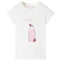 Kinder-T-Shirt Ecru 128 Kinder-T-Shirt Ecru 128