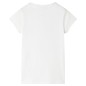Kinder-T-Shirt Ecru 128 Kinder-T-Shirt Ecru 128