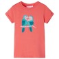 Kinder-T-Shirt Korallenrosa 116 Kinder-T-Shirt Korallenrosa 116