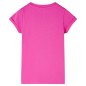 Kinder-T-Shirt Dunkelrosa 140 Kinder-T-Shirt Dunkelrosa 140