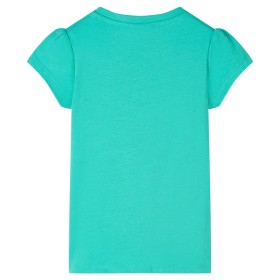 Kinder-T-Shirt Minzgrün 104