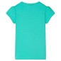 Kinder-T-Shirt Minzgrün 128 Kinder-T-Shirt Minzgrün 128