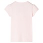 Kinder-T-Shirt Zartrosa 116 Kinder-T-Shirt Zartrosa 116