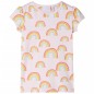 Kinderpyjama mit Kurzen Ärmeln Zartrosa 128 Kinderpyjama mit Kurzen Ärmeln Zartrosa 128