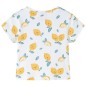 Kinder-T-Shirt mit Bindesaum Ecru 116 Kinder-T-Shirt mit Bindesaum Ecru 116