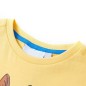 Kinder-Kurzarmshirt Gelb 128