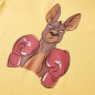 Kinder-Kurzarmshirt Gelb 128