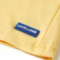 Kinder-Kurzarmshirt Gelb 128