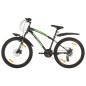 Mountainbike 21 Gang 26 Zoll Rad 36 cm Schwarz Mountainbike 21 Gang 26 Zoll Rad 36 cm Schwarz