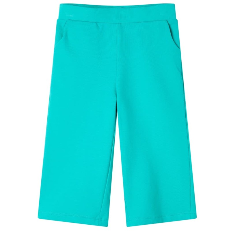 Kinderhose mit Weiten Beinen Minzgrün 128 Kinderhose mit Weiten Beinen Minzgrün 128