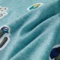 Kinder-T-Shirt Hellgrün Melange 116 Kinder-T-Shirt Hellgrün Melange 116