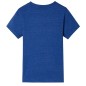 Kinder-T-Shirt Dunkelblau Melange 140 Kinder-T-Shirt Dunkelblau Melange 140