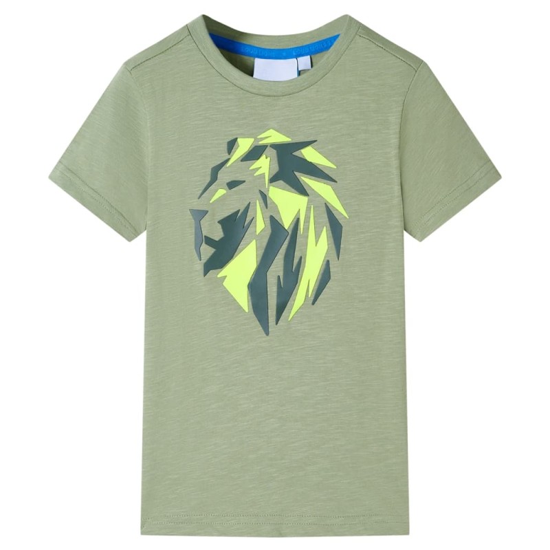 Kinder-T-Shirt Helles Khaki 104 Kinder-T-Shirt Helles Khaki 104