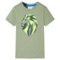Kinder-T-Shirt Helles Khaki 104 Kinder-T-Shirt Helles Khaki 104