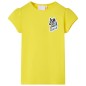 Kinder-T-Shirt Knallgelb 92 Kinder-T-Shirt Knallgelb 92