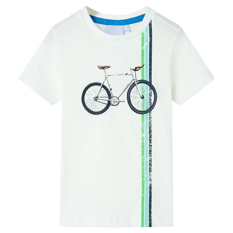 Kinder-Kurzarmshirt Ecru 92 Kinder-Kurzarmshirt Ecru 92