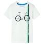 Kinder-Kurzarmshirt Ecru 92 Kinder-Kurzarmshirt Ecru 92