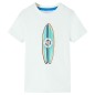 Kinder-Kurzarmshirt Ecru 92 Kinder-Kurzarmshirt Ecru 92