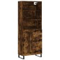 Highboard Räuchereiche 69,5x34x180 cm Holzwerkstoff Highboard Räuchereiche 69,5x34x180 cm Holzwerkstoff