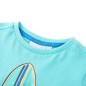 Kinder-Kurzarmshirt Aquablau 92 Kinder-Kurzarmshirt Aquablau 92