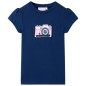 Kinder-T-Shirt Marineblau 140 Kinder-T-Shirt Marineblau 140