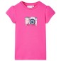Kinder-T-Shirt Dunkelrosa 104 Kinder-T-Shirt Dunkelrosa 104