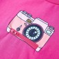 Kinder-T-Shirt Dunkelrosa 104 Kinder-T-Shirt Dunkelrosa 104