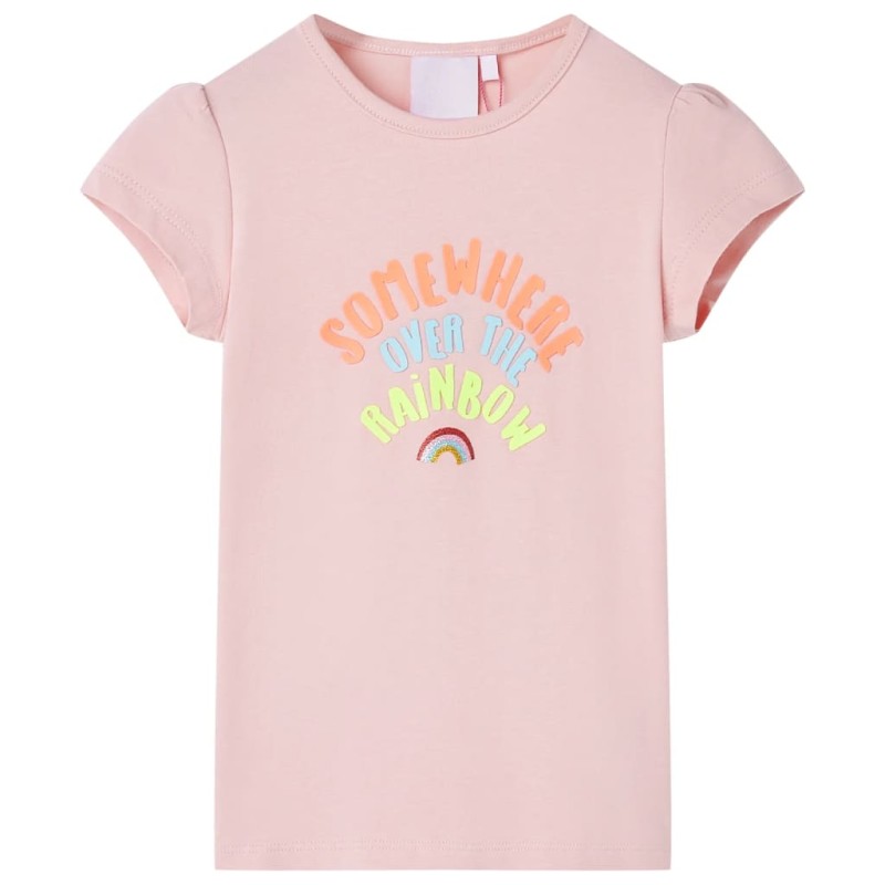 Kinder-T-Shirt Hellrosa 140 Kinder-T-Shirt Hellrosa 140