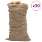 vidaXL Jutesäcke 30 Stk. 65x135 cm 100% Jute 220 g/m² vidaXL Jutesäcke 30 Stk. 65x135 cm 100% Jute 220 g/m²