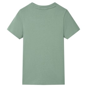 Kinder-Kurzarmshirt Khaki 104