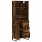 Highboard Räuchereiche 69,5x34x180 cm Holzwerkstoff Highboard Räuchereiche 69,5x34x180 cm Holzwerkstoff