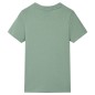 Kinder-Kurzarmshirt Khaki 128 Kinder-Kurzarmshirt Khaki 128