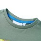 Kinder-Kurzarmshirt Khaki 128 Kinder-Kurzarmshirt Khaki 128